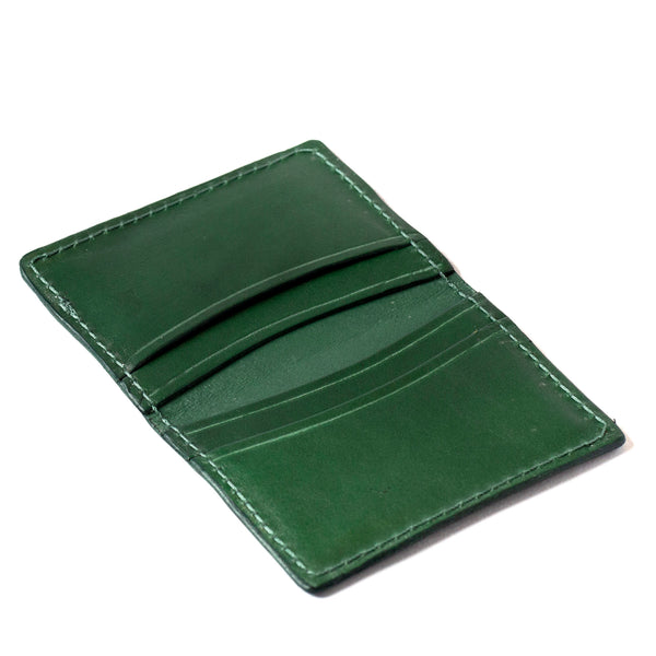 Fold-over Card Wallet (Green)