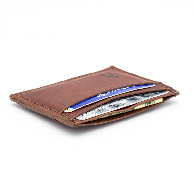 5-Pocket Card Case (Medium Brown Bridle)