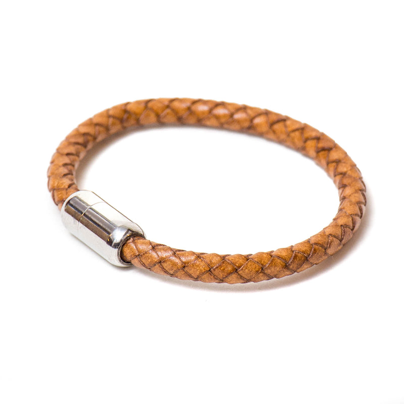 Braided Single Wrap Bracelet (Natural)